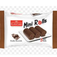 EUROCAKE MINI SWILL ROLL DOUBLE CHOCOLATE
