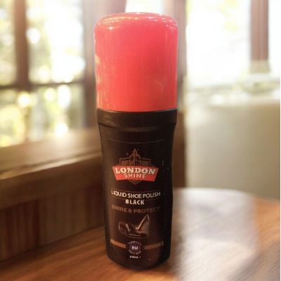 LONDON SHINE LIQUID POLISH BLACK 100ML