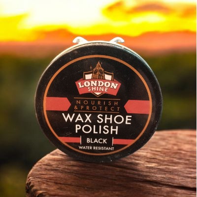 LONDON SHINE TIN POLISH BLACK 50ML