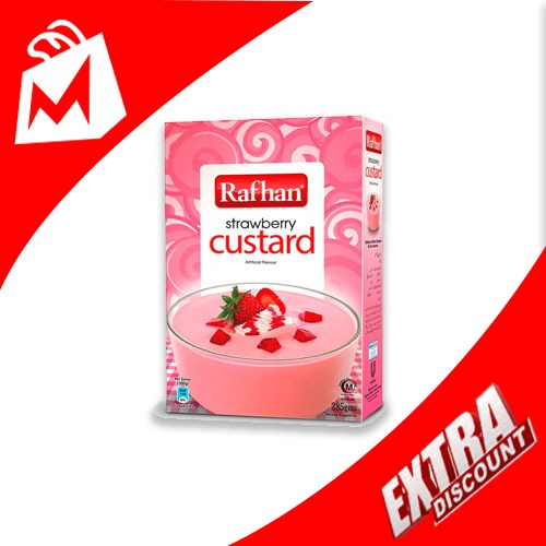 RAFHAN CUSTARD STRAWBERRY 275G