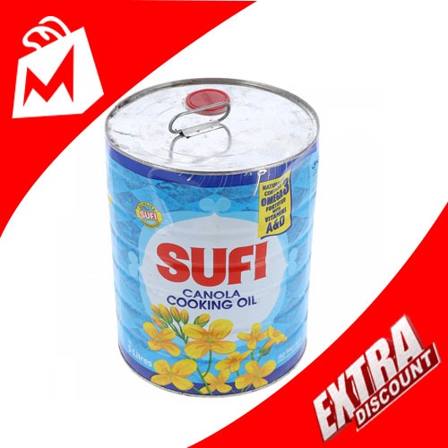 SUFI OIL TIN 5 LITRE
