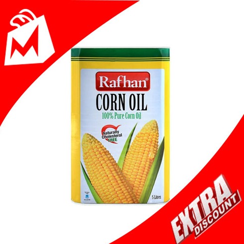 RAFHAN CORN OIL TIN 5L