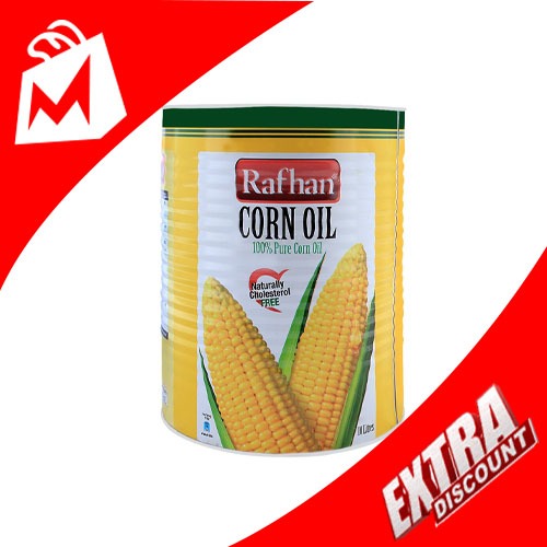 RAFHAN CORN OIL TIN 10L