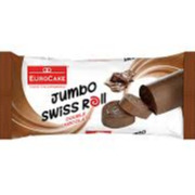 EUROCAKE JUMBO SWISS ROLL CHOCOLATE