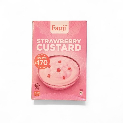 FAUJI CUSTARD STRAWBERRY 275G
