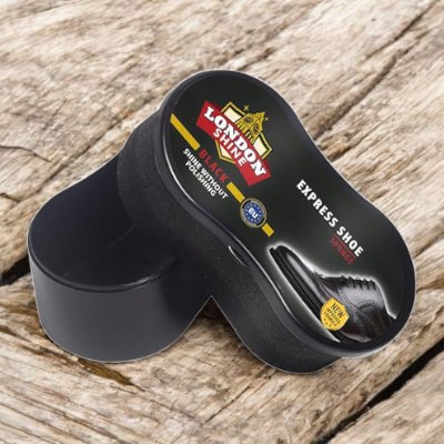 LONDON SHINE SHOE SPONGE BLACK