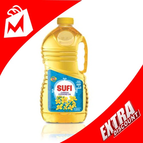 SUFI OIL 4.5L CANOLA COOKING OIL BOTTLE